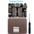 USB Cable Tester Board, USB Cable Checker Data Wire with Acrylic Case for Type-C, Micro, Type A, Type B