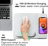 15W Wireless Charging Mouse Pad with Detachable Wrist Support and 20W Power Adapter, Fast QI Wireless Phone Charger