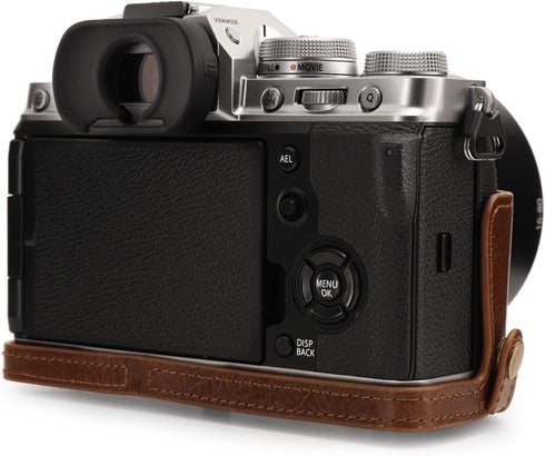 MegaGear Ever Ready Genuine Leather Camera Case for Fujifilm X-T4 (XF16-80mm)