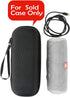 Khanka Hard Travel Case for JBL FLIP5 Flip 5 / Flip 6 Waterproof Portable Bluetooth Speaker (Black)