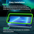 Blue Light Screen Protector for iPhone 13/13Pro & iPhone 14 (6.1inch), Eye Protection Tempered Glass Film