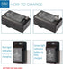BM Premium EN-EL25 Battery Charger (MH-32 Replacement) for Nikon Z30, Z50, Z fc Digital Cameras