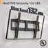IWORKBOARD 55 65 75 85 inch 32-90 600x400mm, 24 inch Studs,132 lbs, 55+ 75+ 85+ 86 Tilting TV Wall Mount for '' TVs