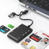 Yeemie Pro USB C/A Smart Card Reader and Memory Card Adapter 7 in 2