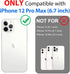SPORTLINK Waterproof Case for iPhone 12 Pro Max, Full Body Shockproof Dustproof Rugged Case