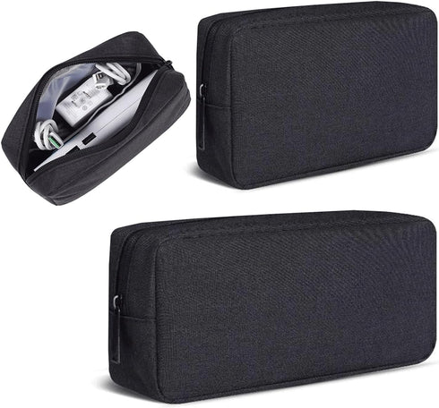 CAAORDKSO Electronics Accessories Case, Electronic Organizer Travel Cable Accessories Bag, Portable Waterproof Storage