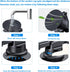 VANMASS Rotate Lock Suction Cup for Car Phone Mount