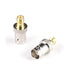 Gold SMA Female to BNC Female Adapter, 4 Pack Coupler, Male to Female Coaxial Connector for RF, SDI, HD-SDI