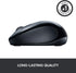 Logitech M325 Wireless Mouse with Designed-For-Web Scrolling - Light Silver