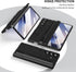 NINKI 7 Fold7 7 for Samsung Galaxy Z Fold Case with S Pen Holder and Stylus & Invisible Kickstand, Full Body Hinge