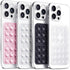 Anteel 4 Pack Silicone Suction Phone Case Adhesive Mount, 2026 Upgraded Thickened &
