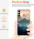 Sunset Nature Landscape Case for Samsung Galaxy S22 Plus Wilderness Night Art Soft TPU Full Cover Case