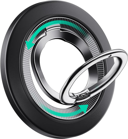 ESR for MagSafe Phone Grip, Dual-Side Magnetic Phone Grip,360 Adjustable Thin Magnetic Ring