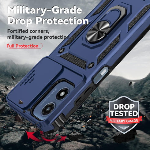 Shop Motorola Moto G 5G 2024 / Moto G Play 5G 2024 Case: Dual Layer, Military-Grade, Kickstand, HD Screen Protector
