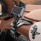 Car Phone Holder, Multifunction Car Dashboard Holder Rearview Mirror with 360° Adjustable Spring Clip, Suitable for 3