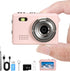 Mhaohuofu Mini Keychain Camera, FHD 1080p Mini Digital Camera with 32GB SD Card,