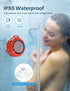 Kunodi Outdoor Waterproof Bluetooth Speaker, Wireless Portable Mini Shower Travel Speaker with Subwoofer, Enhanced Bass, Built in Mic for Sports, Pool, Beach, Hiking, Camping
