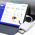 Luonanava SD Card Reader for iPhone, SD & Micro SD Dual Slots Memory Card Reader for iPad, Plug and Play Trail Game