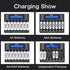 MXBatt 8 3400mWh 1.5V, 8 Packs 1500 AA Batteries Rechargeable Lithium with Charger Bay, Cycles, for Cordless Phones