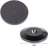 8 Pack Black 24K Nickel Plated Speaker Spikes Pads Mats, 5x25mm Isolation Stand Foot Cone Base