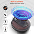 Rechargeable CD Player Portable with Bluetooth - Compact Anti-Skip Walkman CD Player with Earphone and LCD Display