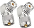 CESS UHF Right Angle Adapter, L Shape 90 Degree RF Coax Connector for CB Radio, 2 Pack