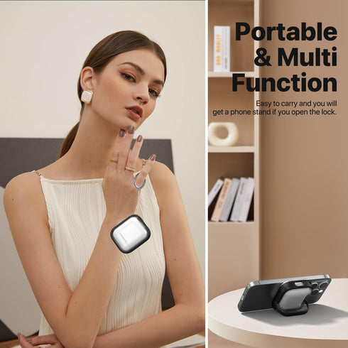 Valkit Compatible Airpods 2nd Generation Case Cover Clear, with Lock & Cleaner Kit, Soft Shockproof Case for Airpods 2/1