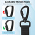 360 MoKo Anti-theft Phone Tether, Phone Lanyard & Keychain Retractable Steel Line Cellphone Strap with Locking