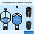 SVBONY SV214 Pro 3-Axis Universal Smartphone Adapter, Digiscoping Adapter with Remote Control for 28 to 48mm Eyepiece
