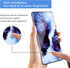 AACL Samsung Galaxy S21 Ultra 5G Screen Protector, 6.8" Curved Tempered Glass, 2 Pack, Black, Compatible with