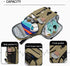 Backpack 4-Way Kalesi Gym Duffle Tennis Bag Waterproof with Shoes Compartment for travel Sport Hiking laptop (Wood