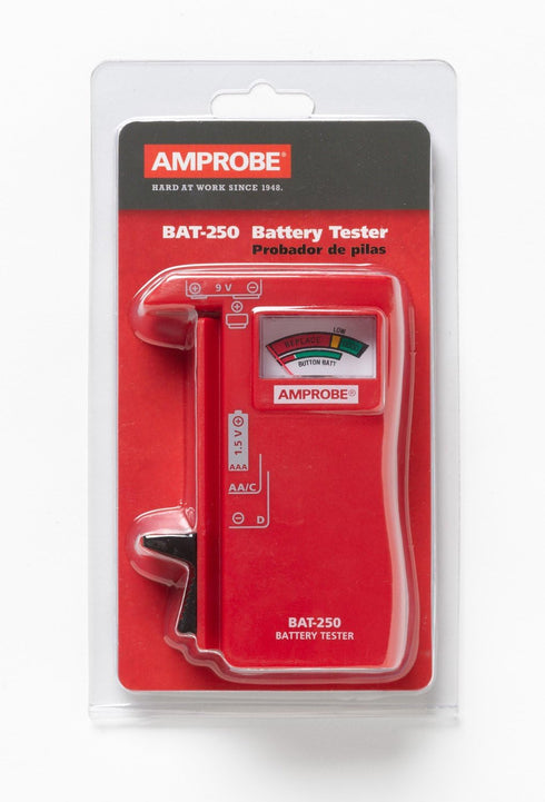 Amprobe BAT-250 Battery Tester, Basic Pack