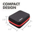 Tenergy Battery Organizer Storage Case with Tester, Holds 60 Batteries AA AAA C D 9V (Batteries Not Included)