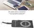 Qi Type C Ultra Thin Charging Receiver, Type C DC 5V/800mA Universal Charger Adapter for Mobile Phone