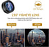 COSULAN Phone Camera Lens 3 in 1 Kit - 235° Fisheye Lens + 25X Macro Lens + 0.62X Wide Angle Lens for Smartphones