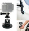 PROfezzion Magnetic Mount Base Stand Kit with Deluxe Ball Head for GoPro Hero, DJI Osmo, AKASO, Insta360 Action Cameras