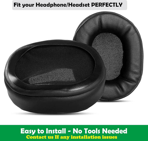 Professional Replacement Earpads Cushions for Ghostek SoDrop 2 & Pro Wireless Bluetooth Headphones - Softer Protein