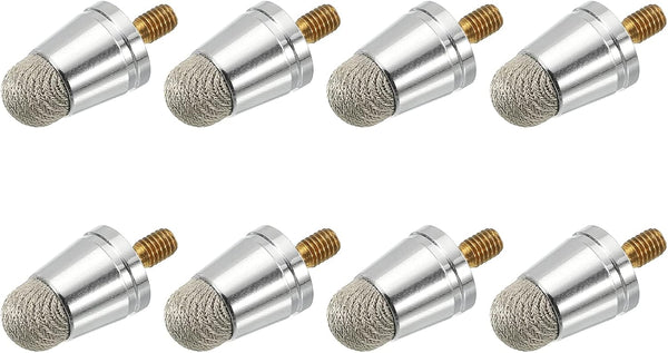 MECCANIXITY 8pcs 6mm Stylus Pen Fiber Fine Tips Universal Replacement for Capacitive Touch Screen Devices