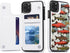 ZHANLEI 11 Salmon Printed Phone Wallet Case for iPhone Pro Max Case, Flip PU Leather Shockproof Phone Cases Cover