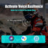 FreedConn Motorcycle Bluetooth Headset F1, Helmet Intercom with CVC Noise Cancellation, Universal Pairing, IP67