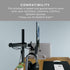 HumanCentric VESA Mount Adapter for Acer Monitor XG270HU, G247HYU, G277HU, R240HY Abmidx (Not for R240HY bidx)