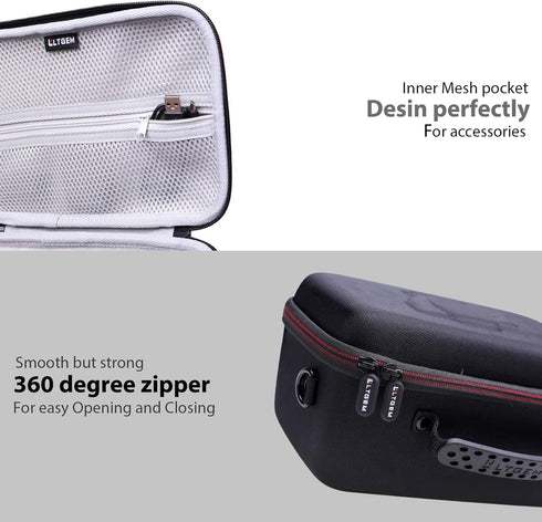 LTGEM EVA Hard Case for Panasonic LUMIX FZ80 - Travel Protective Carrying Storage Bag for Digital Camera