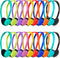 Kids Headphones Bulk 20 Pack for School Classroom, Class Set of Headphones for Students, 3.5mm Jack (10 Multi Color)