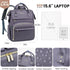 Backpack 15.6 inch,Travel Backpack Backpack Backpack LOVEVOOK Leather Laptop for Women Purse Nurse Teacher Computer