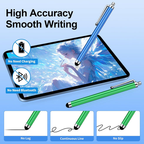 YITIAOXIAOYU 10 Pack Screens,10 Stylus Pen,High Precision and Sensitivity Stylus for Everyday Writing,Stylus Pen