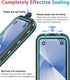 Waterproof Shockproof Case for iPhone 13, Full-Body Sturdy Cover with Camera Lens Protector and Built-in Screen
