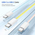 Extra Long USB C to USB C Cable 10FT/6FT/3FT, 60W Fast Charging Braided Cord for MacBook Pro, iPhone 15, Galaxy S23.