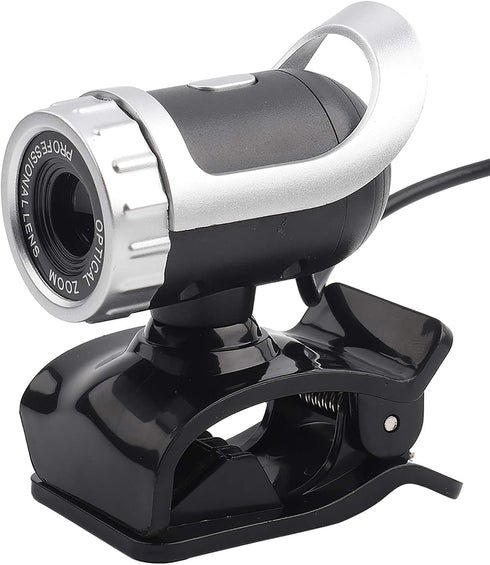 Sonew 2.0 12M 360 Webcam Camera, USB Pixels Clip-on Webcam PC Camera with Rotating Stand and Built-in Microphone