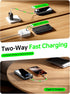 YILANS Charger,50000mAh 22.5W Pack 6 2 17/16/15/14/13/12,Android Portable Power Bank Built-in Cable, PD USB C In & Out