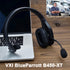 B450-XT Mod Kit Ear Pads + Mic Foam, Replacement Ear Cushions Compatible with VXI BlueParrott B450-XT B450XT S450-XT